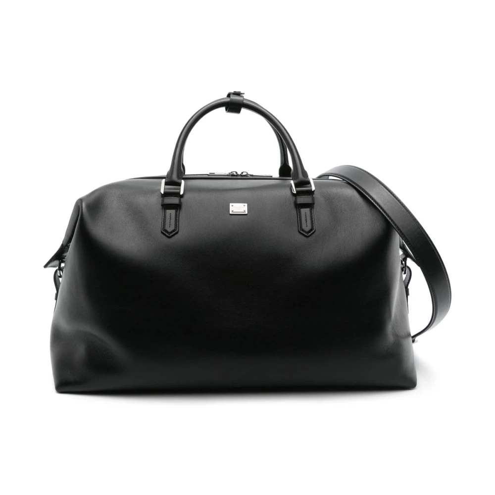 Dolce & Gabbana Stijlvolle Duffel Tas voor Reizen Black Heren