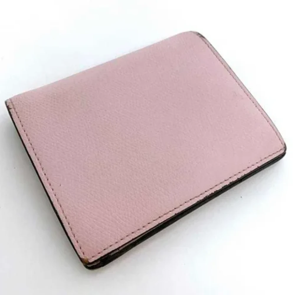 Fendi Vintage Pre-owned Leather wallets Pink Dames