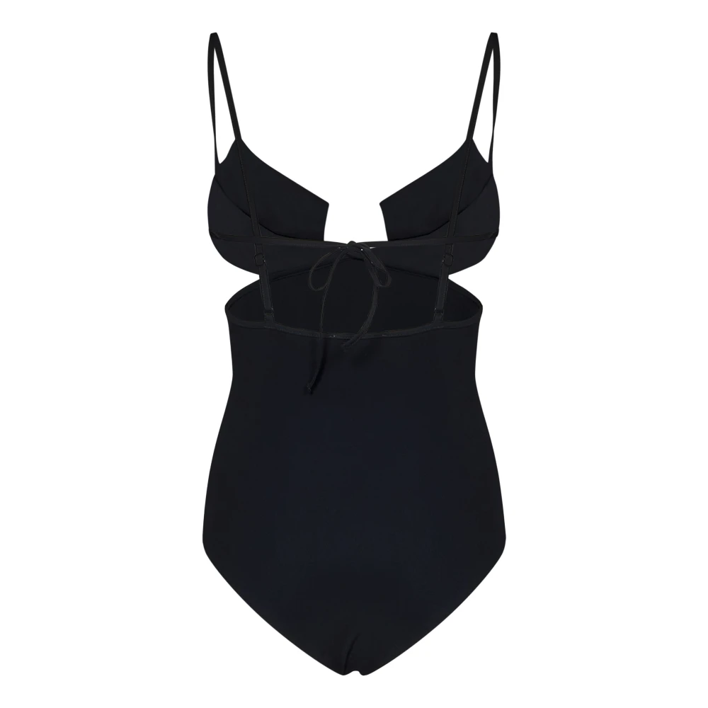 Nensi Dojaka Zwarte badkleding Aw24 Black Dames