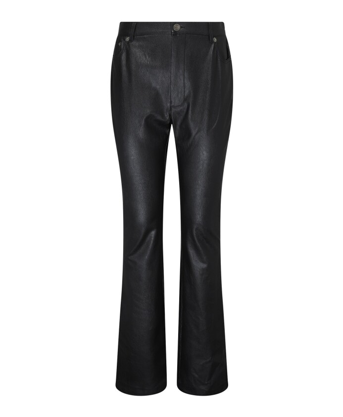 pantalon-evase-en-similicuir-noir