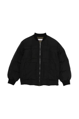 Quilted Bomber Jacket