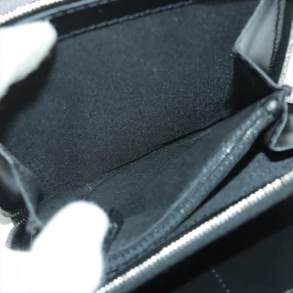 Dior Vintage Pre-owned Leather shoulder-bags Black Heren