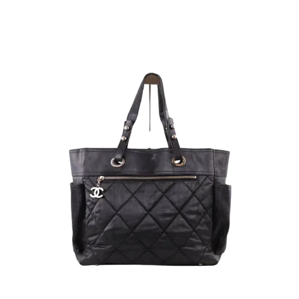 Chanel Vintage Pre-owned Fabric chanel-bags Black Dames