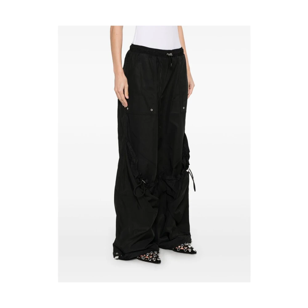 The Attico Zwarte Broek voor Vrouwen Black Dames