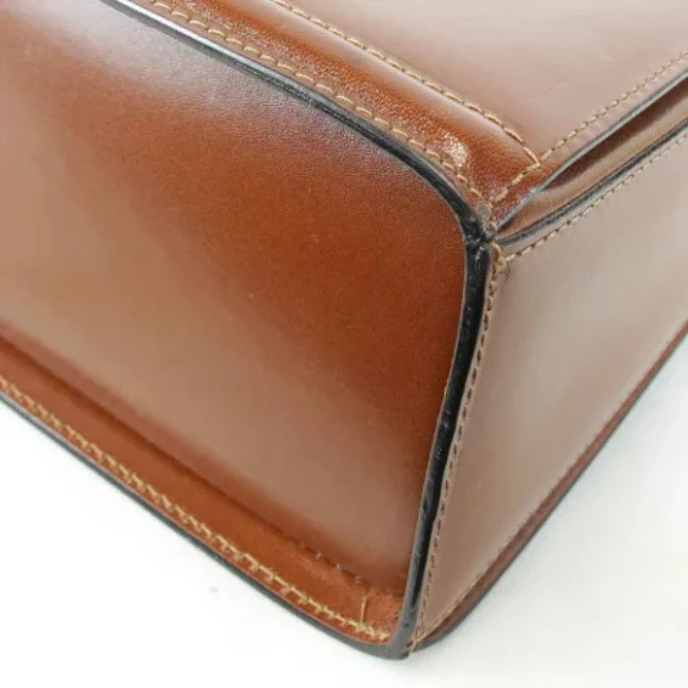 Bally Pre-owned Leather handbags Brown Dames
