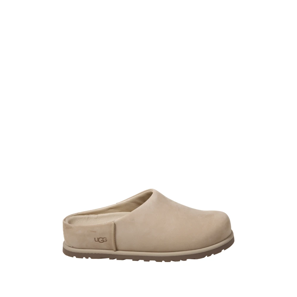 Ugg Beige Otzo Clog Mule - Female - Slippers - 5 Uk - Shoes