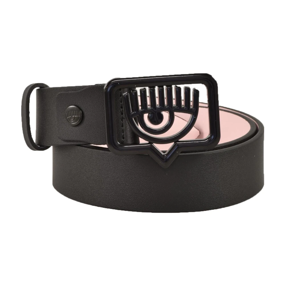 Chiara Ferragni Collection Leren accessoire Black Dames
