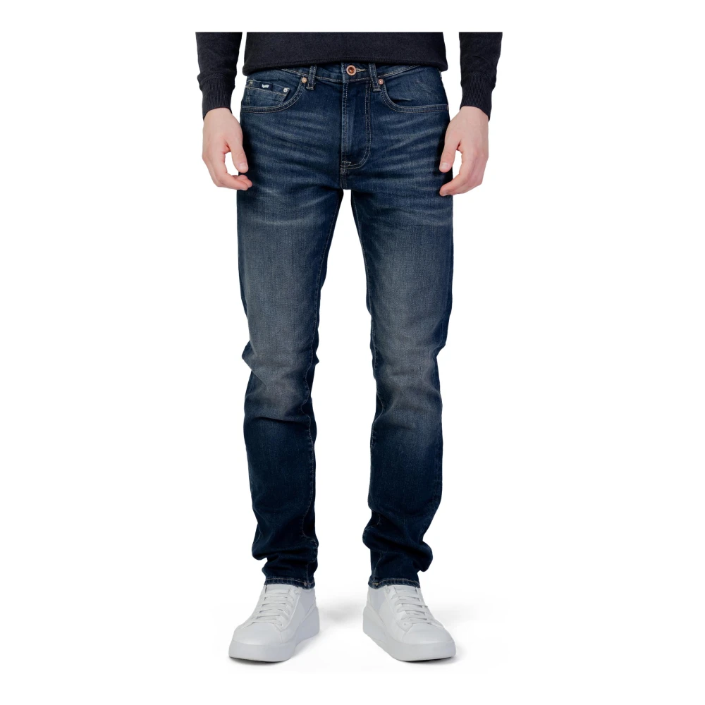 GAS Stijlvolle Slim-Fit Jeans Upgrade Collectie Blue Heren