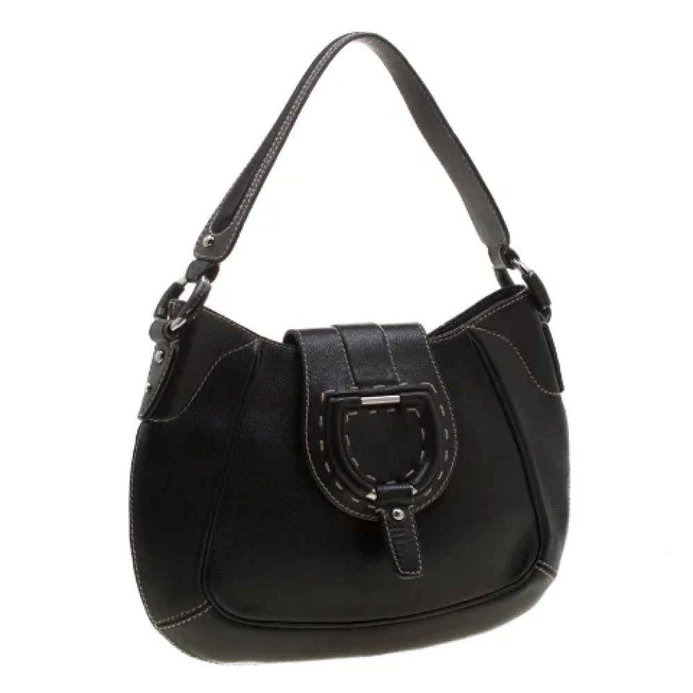 Dolce & Gabbana Pre-owned Leather shoulder-bags Black Dames