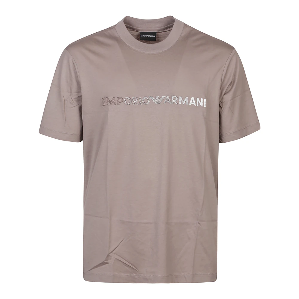 Emporio Armani T-Shirts Beige Heren