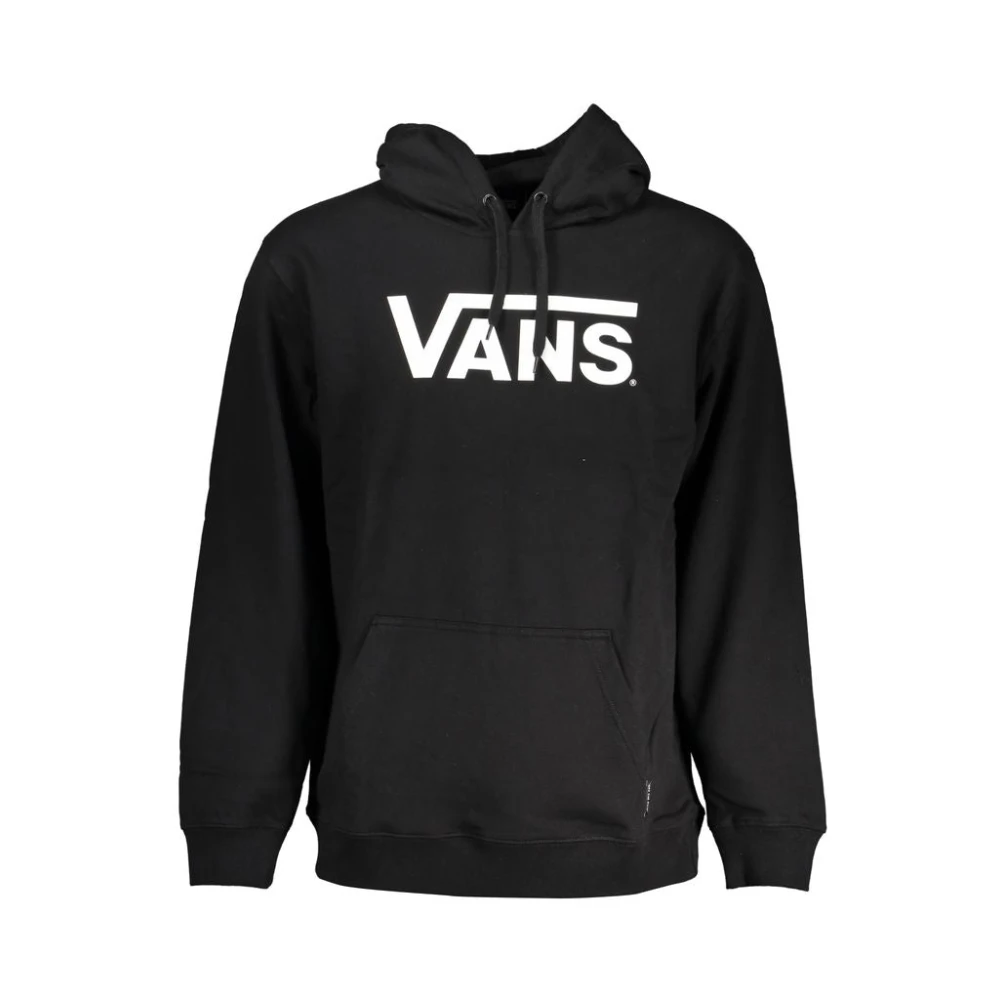 Vans Urban Fleece Hoodie med Logo Print Black, Herr