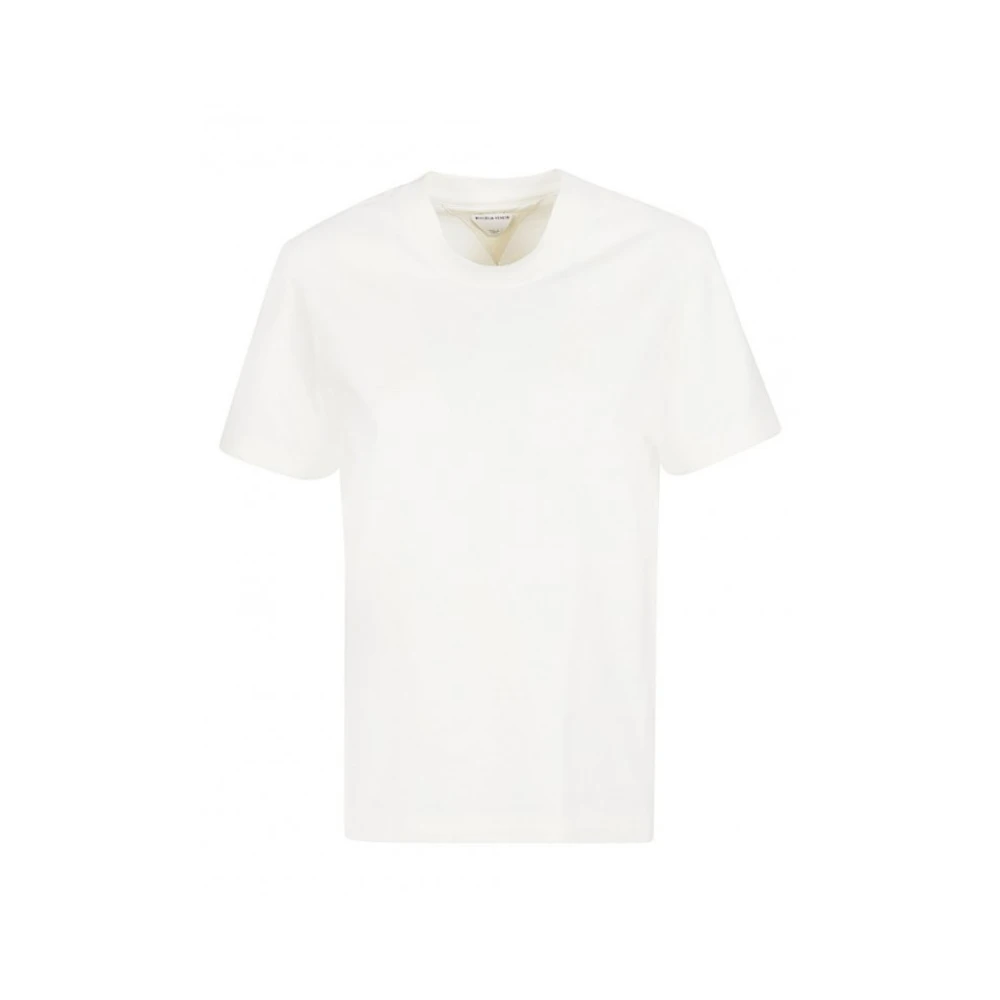 Bottega Veneta Casual Katoenen T-shirt White Dames