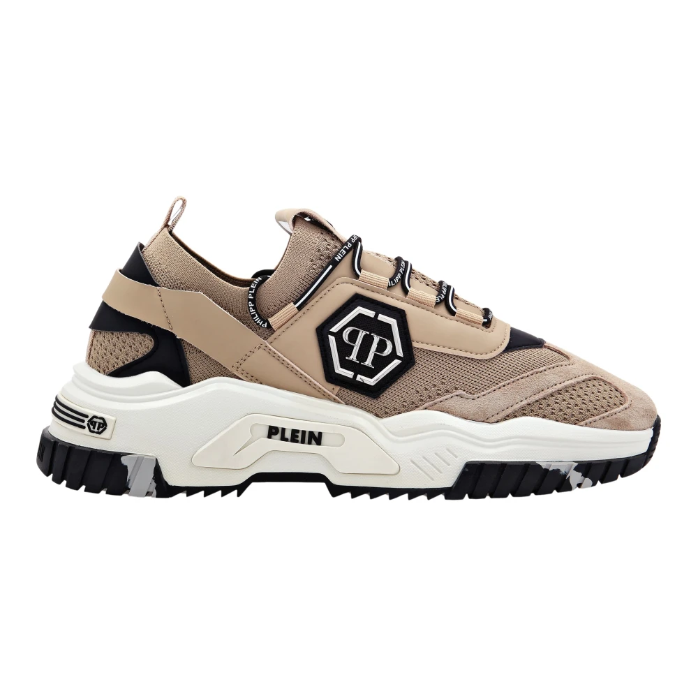 Philipp Plein Runner Sneaker Predator unisex Schoenen Beige
