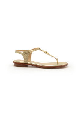 golden-leather-flat-sandals