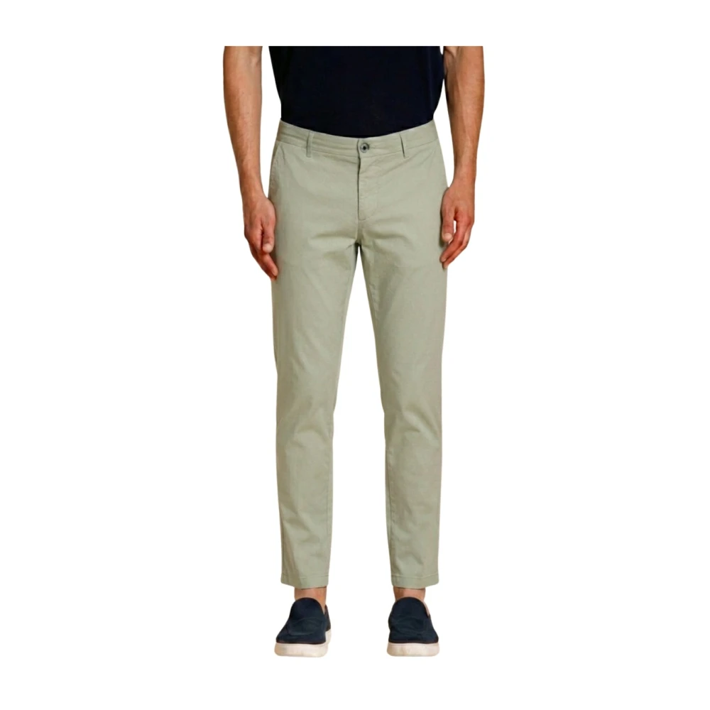 Mason's Mannelijk Groente Broeken Heren, Groen, 3XL, Katoen, Milano Chino Broek