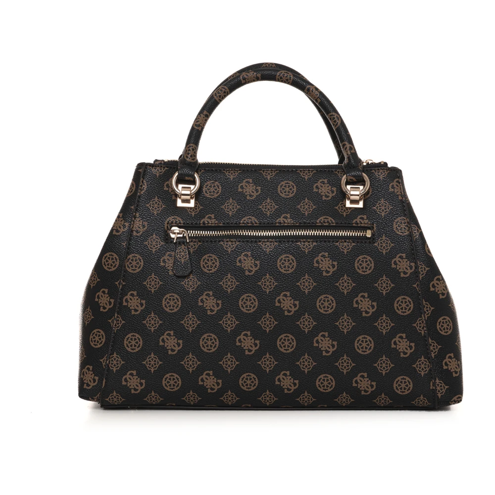 Guess Evelune Handtas met Afneembare Schouderband Brown Dames