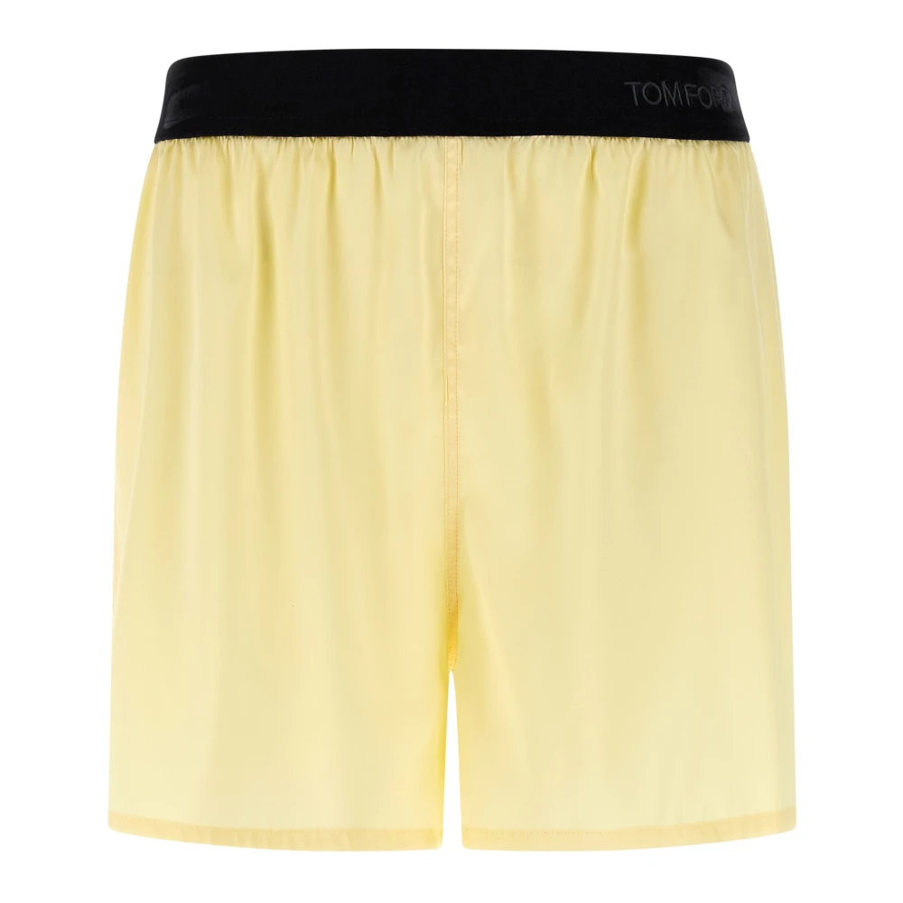 Tom Ford Women's Yellow Short Shorts - Casual Shorts - Xs - Shorts
