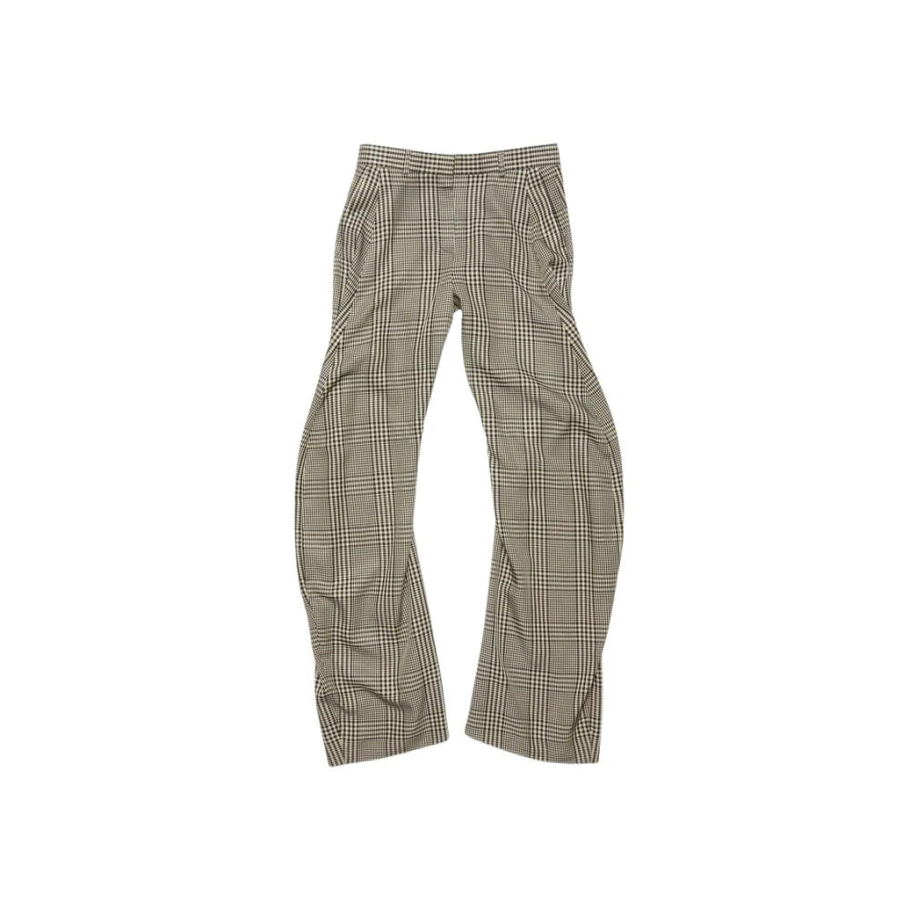 Acne Studios Bruin Multi Broek Brown Dames