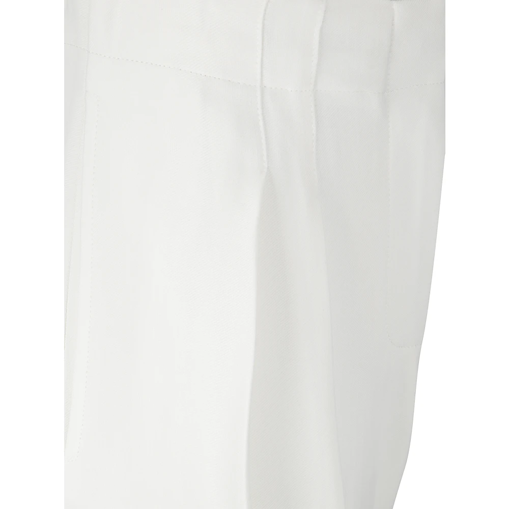 Mugler Stijlvolle Broek met Stijl Pa0448 Beige Dames