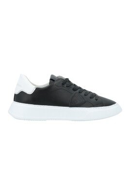 enfants-baskets-en-cuir-noir-low-top