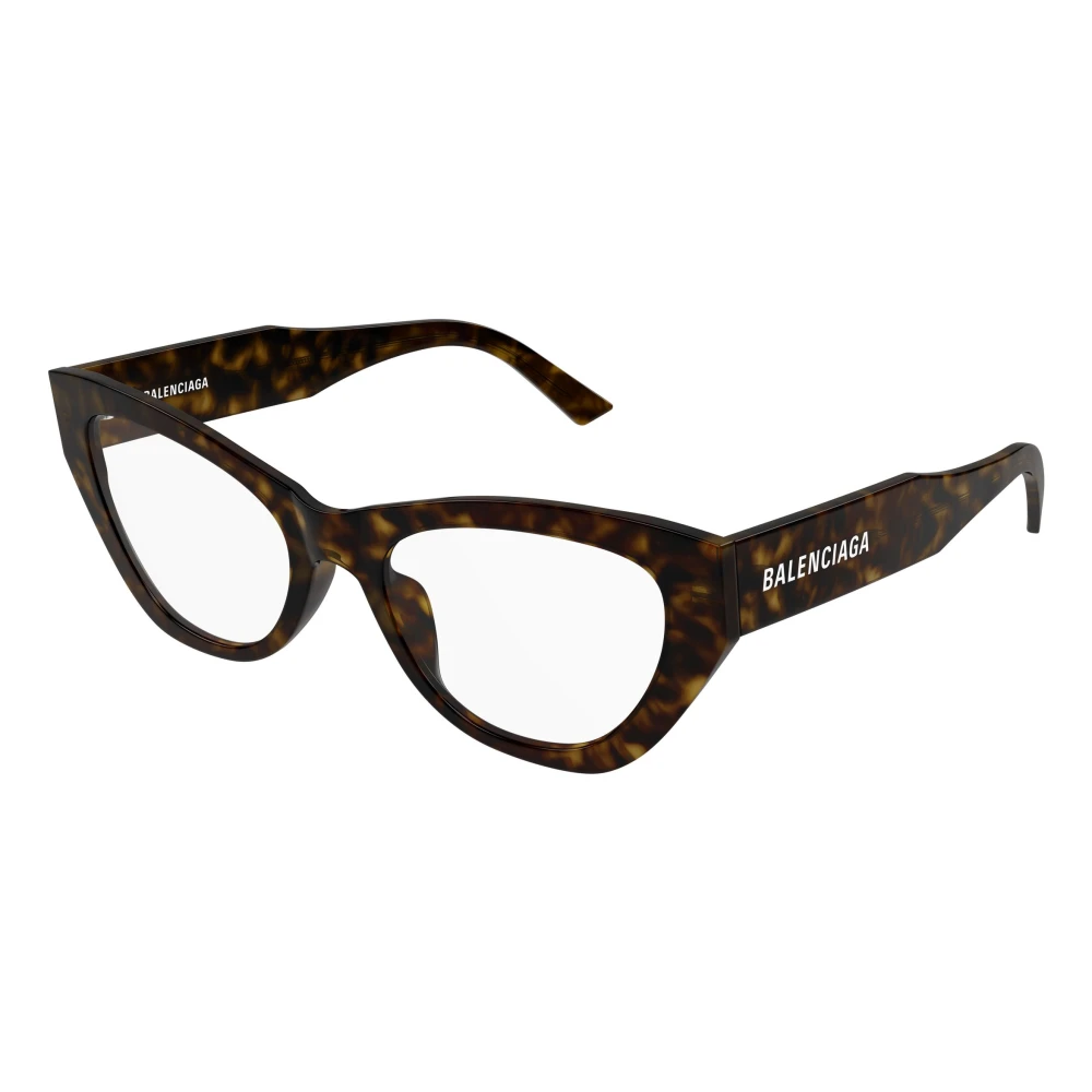 Balenciaga Women's Brown Glasses, 55 Mm, Cat-Eye Optical Frame