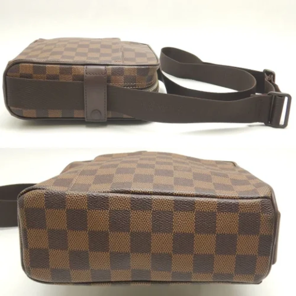 Louis Vuitton Vintage Pre-owned Canvas shoulder-bags Brown Dames