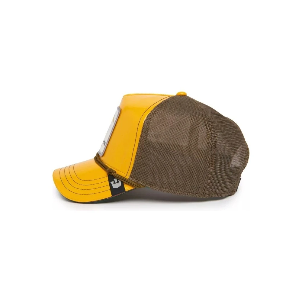 Goorin Bros Gele Pelicanool Man Bert Trucker Cap Yellow Heren