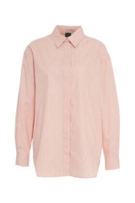 Randig Oversized Skjorta Rose SS25