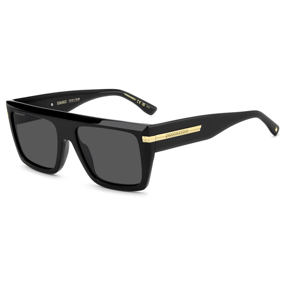 Dsquared2 Men's Black Sunglasses, 56 Mm, Sunglasses
