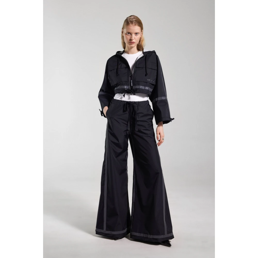 Stutterheim Stijlvolle Korte Regenjas Black Dames