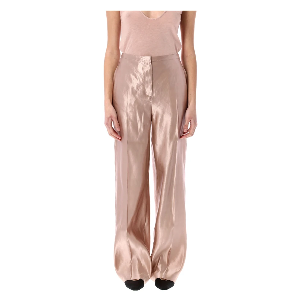 Trousers > Straight Trousers - - Loulou Studio - Modalova