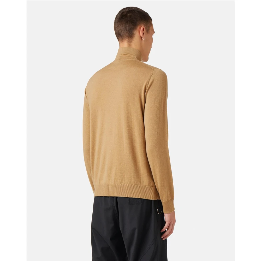 Iceberg Mock trui in extra fijne merino Beige Heren