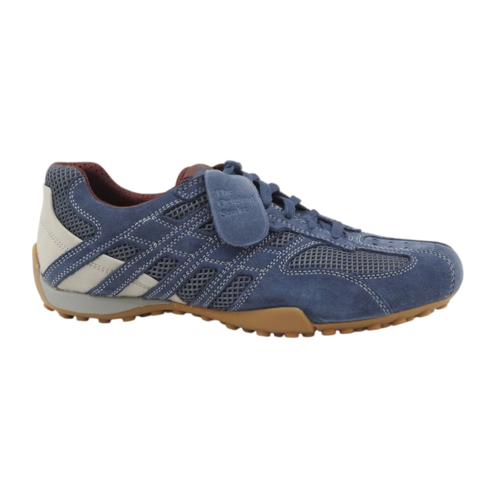 Geox Homme Bleu Chaussures, Taille: 40 Eu Baskets