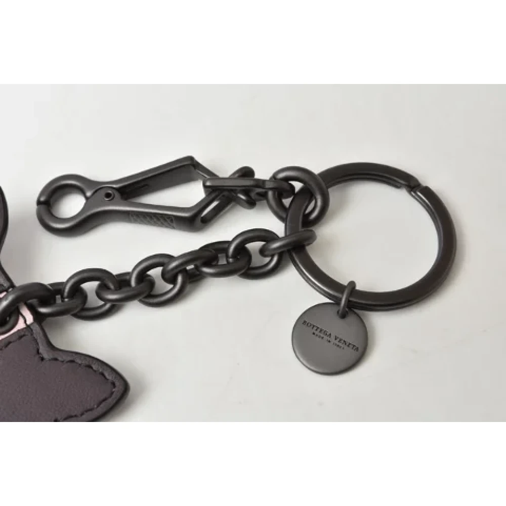 Bottega Veneta Vintage Pre-owned Leather key-holders Pink Dames