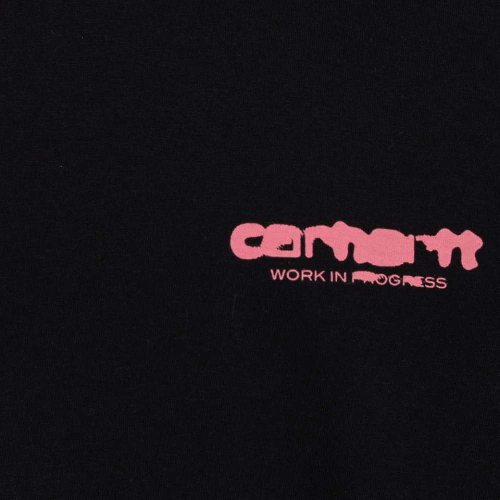 Carhartt WIP Ink Bleed Crew Neck T-Shirt Black Heren
