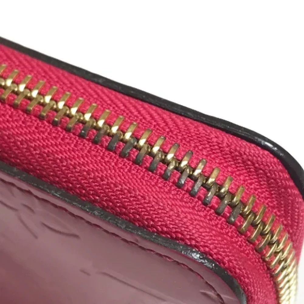Louis Vuitton Vintage Pre-owned Leather wallets Pink Dames