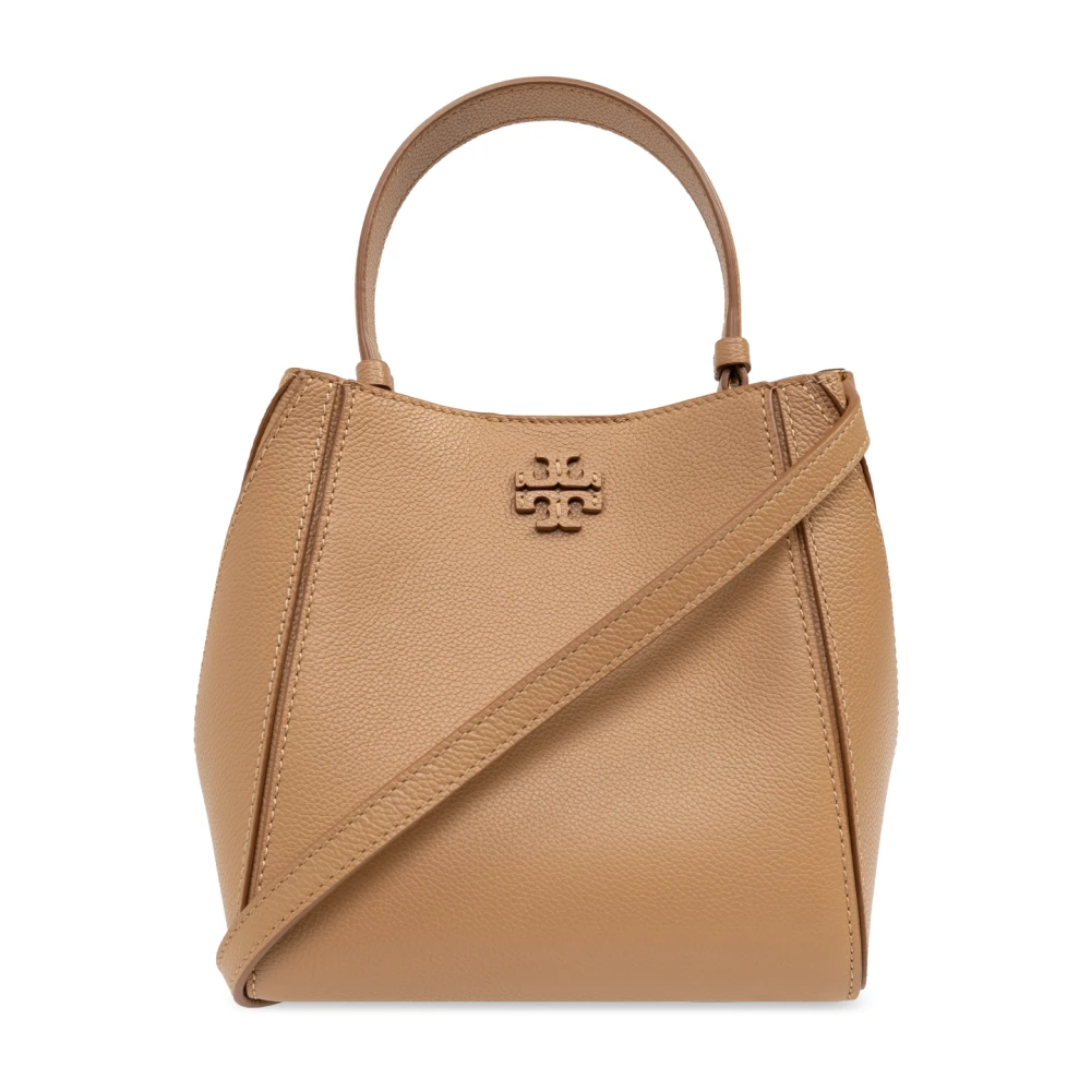 TORY BURCH Bucket bags McGraw Small Bucket Bag in taupe