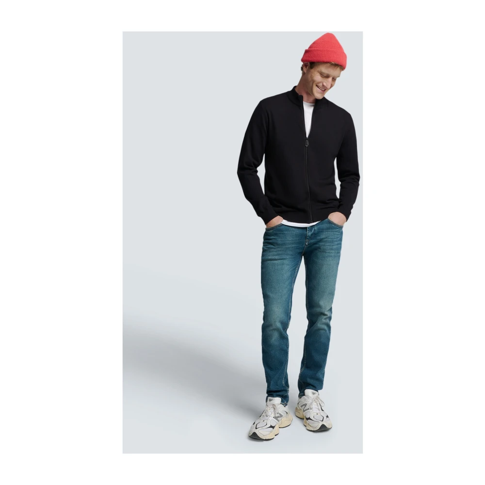 No Excess Melange 2 Gekleurde Vest Black Heren