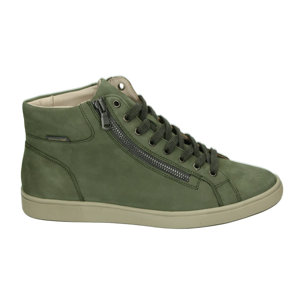Mephisto Groene Sportieve Mid Nolita Bucksoft Dames Schoenen