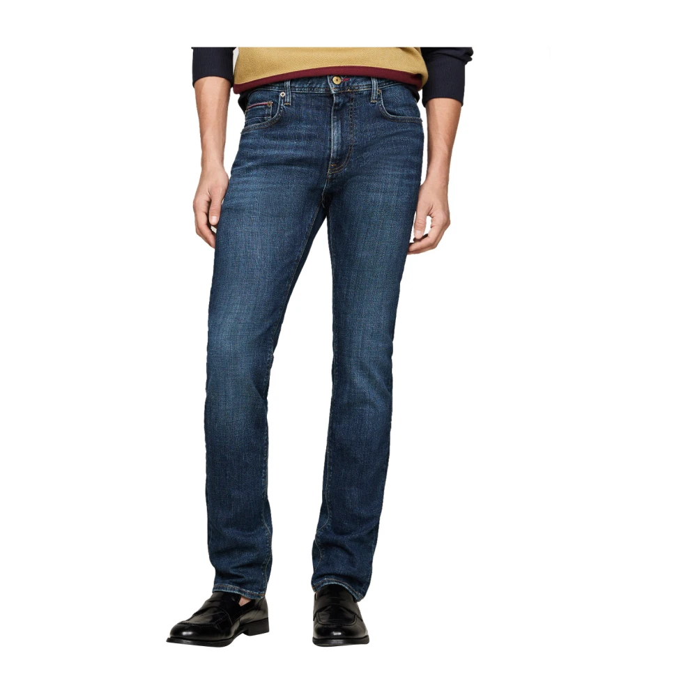 Tommy Hilfiger Slim Bleecker Pstr Blauwe Jeans Blue Heren