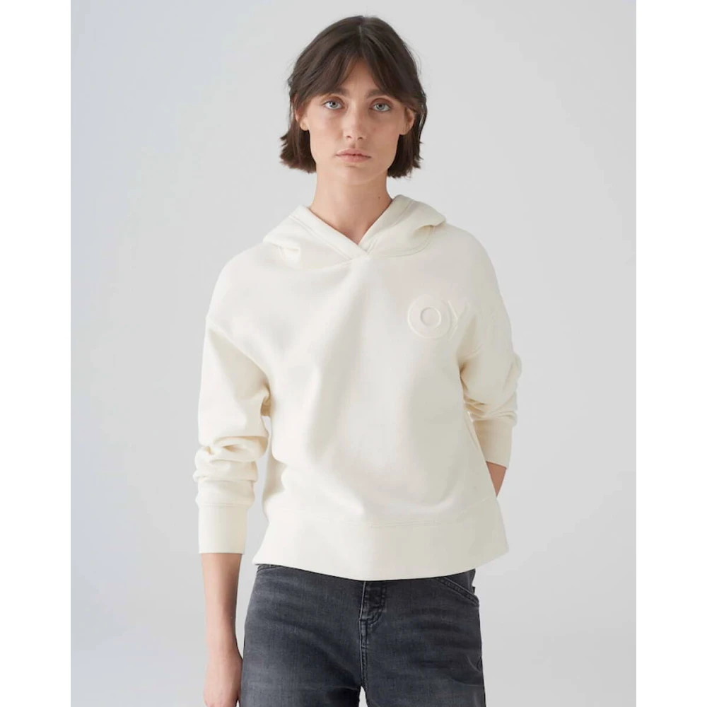 Opus Stijlvolle Sweatshirt met Gartox Beige Dames