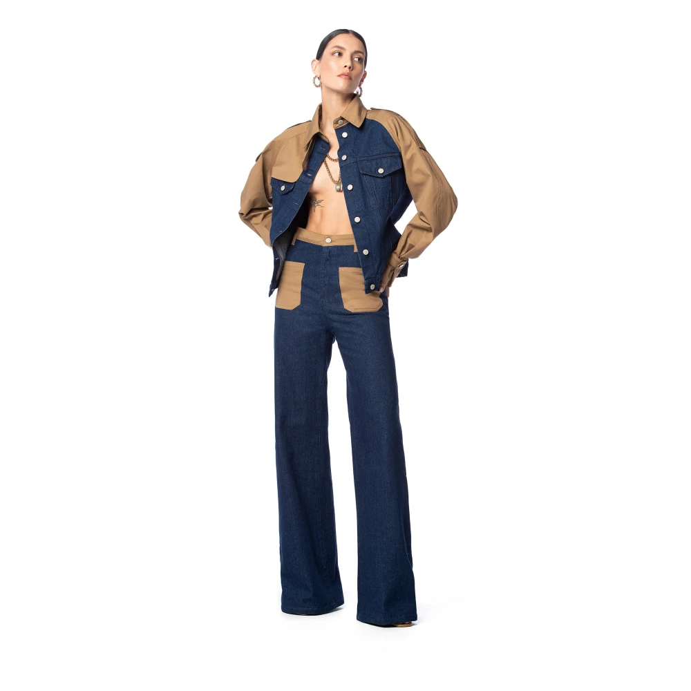MVP wardrobe Hyères Denim Jack Blue Dames