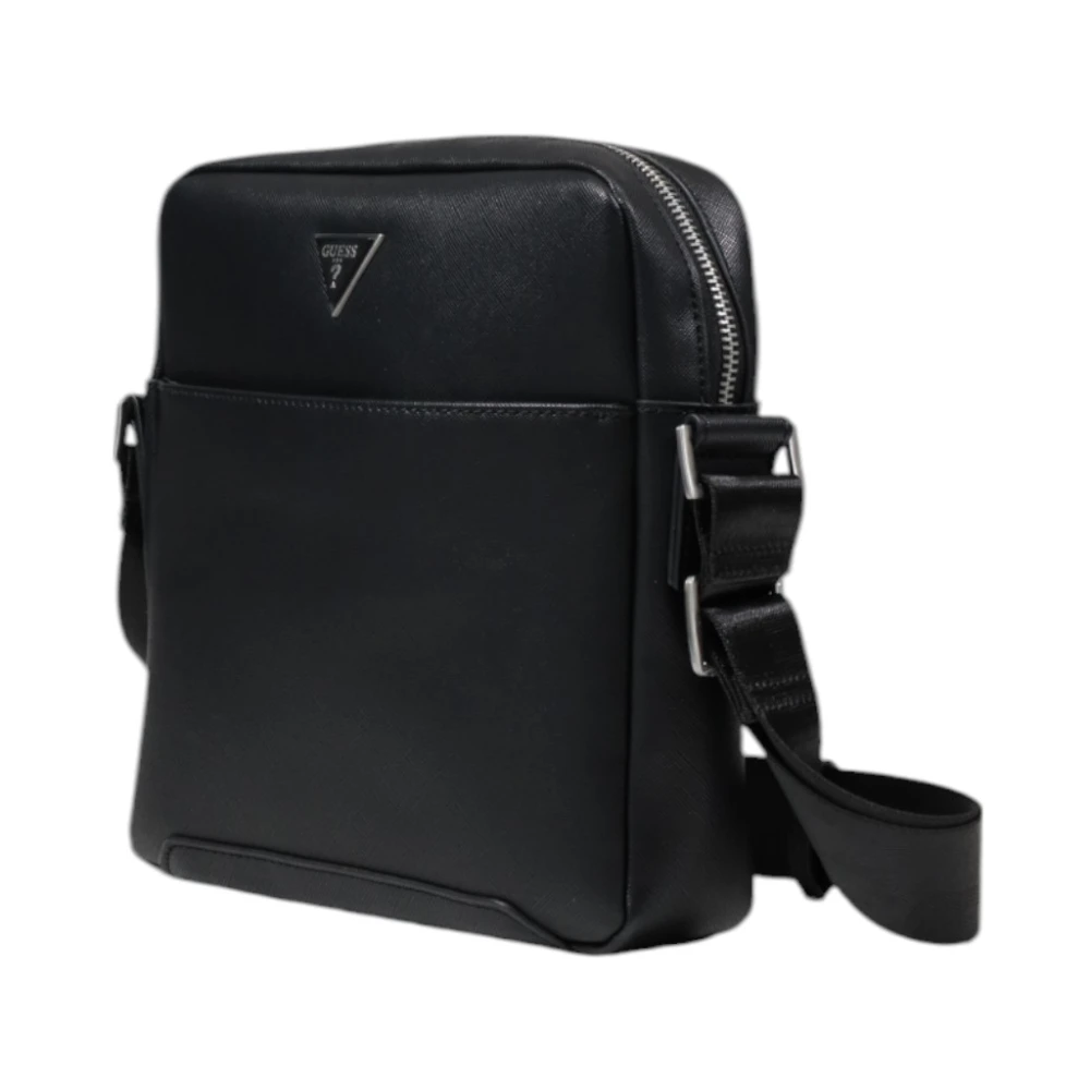 Guess Lente Zomer Middelgrote Tassen Collectie Black Heren