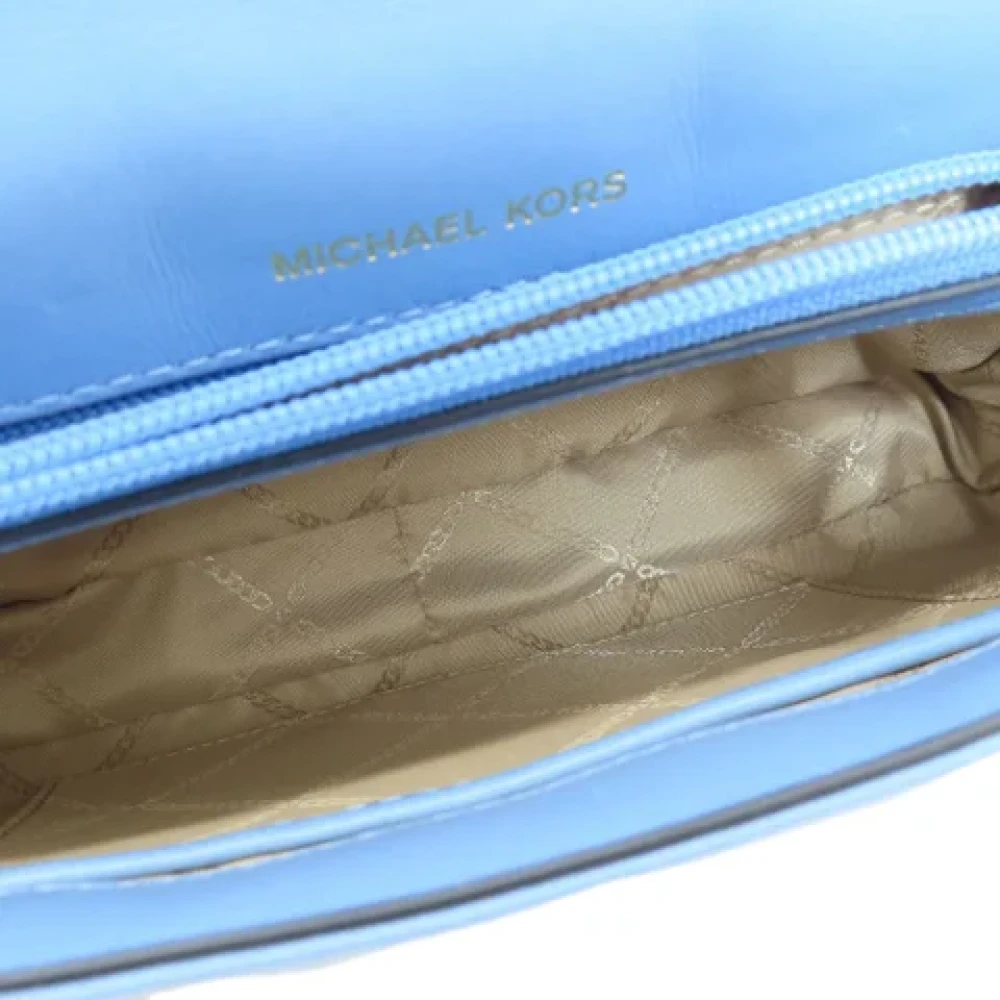 Michael Kors Pre-owned Fabric shoulder-bags Blue Dames