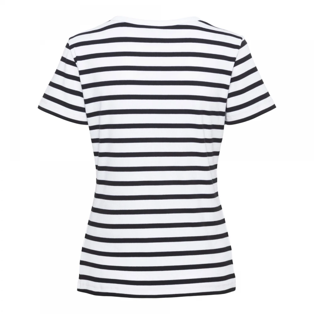 &Co Woman T-shirt met ronde hals Blue Dames