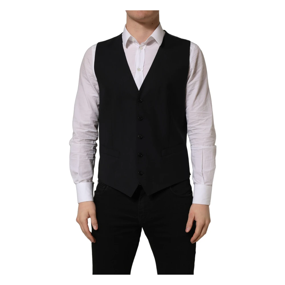 Dolce & Gabbana Hombre Negro Trajes, Talla: 3XL