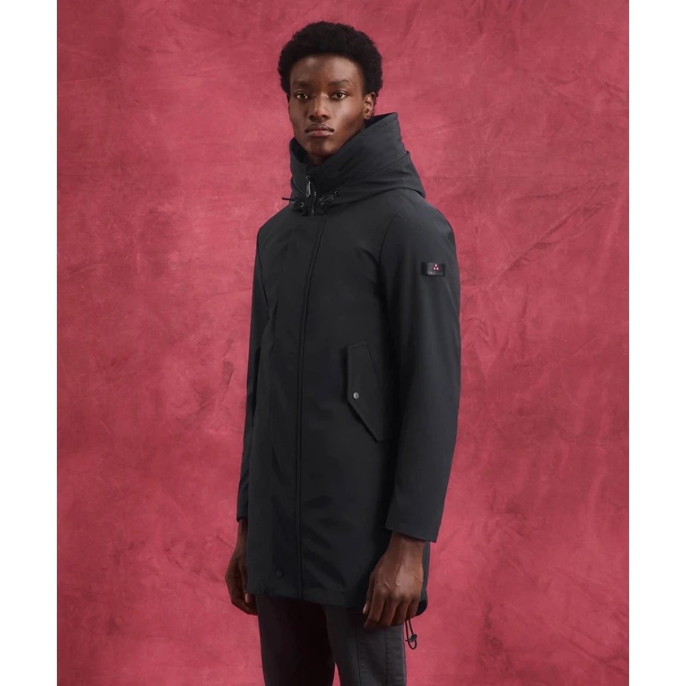Peuterey Stijlvolle Jas Black Heren