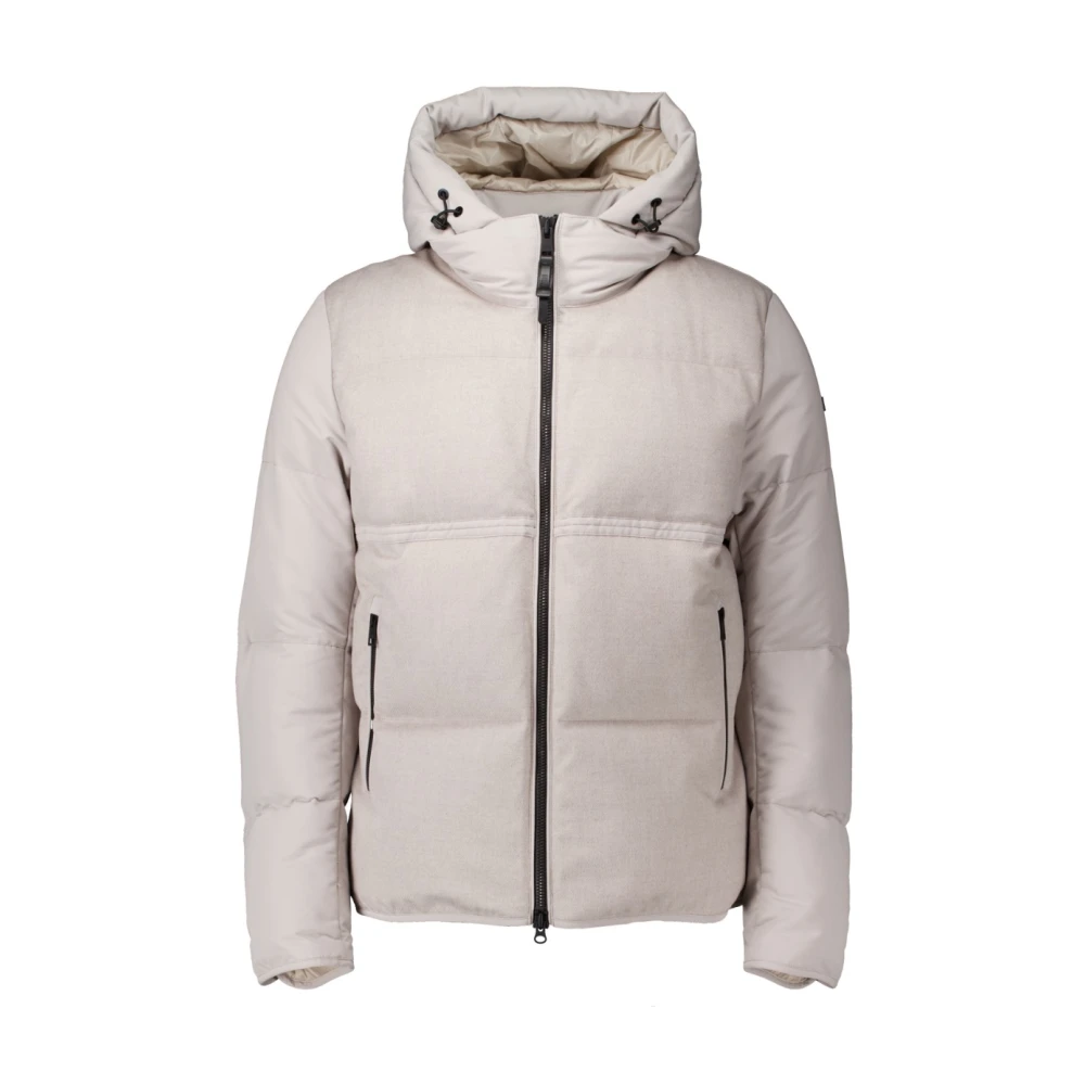 Duno Gewatteerde Beige Palm Jas Beige Heren