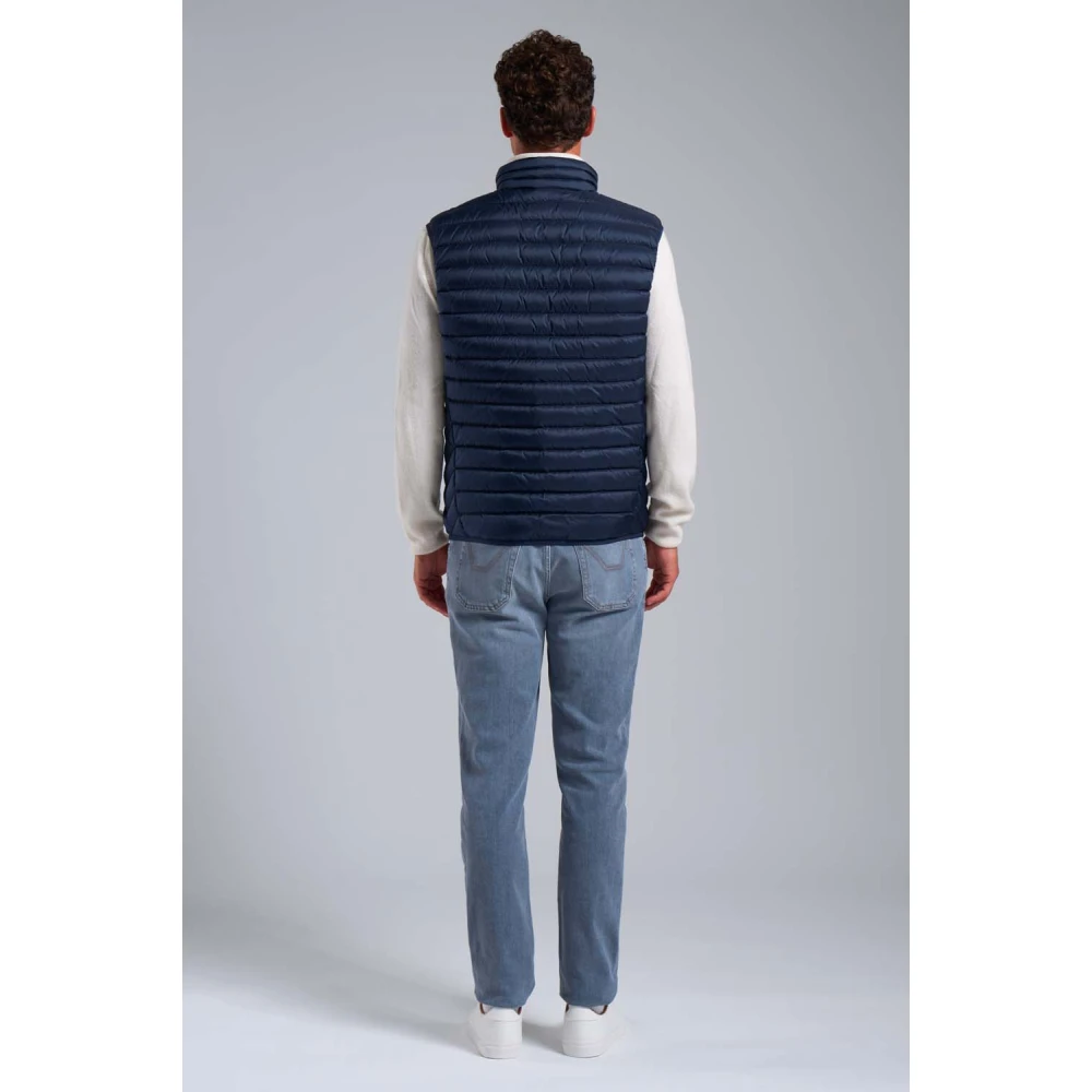 Ciesse Piumini Astor Vest 100 gram blauw in echt dons 800 vulkracht Blue Heren