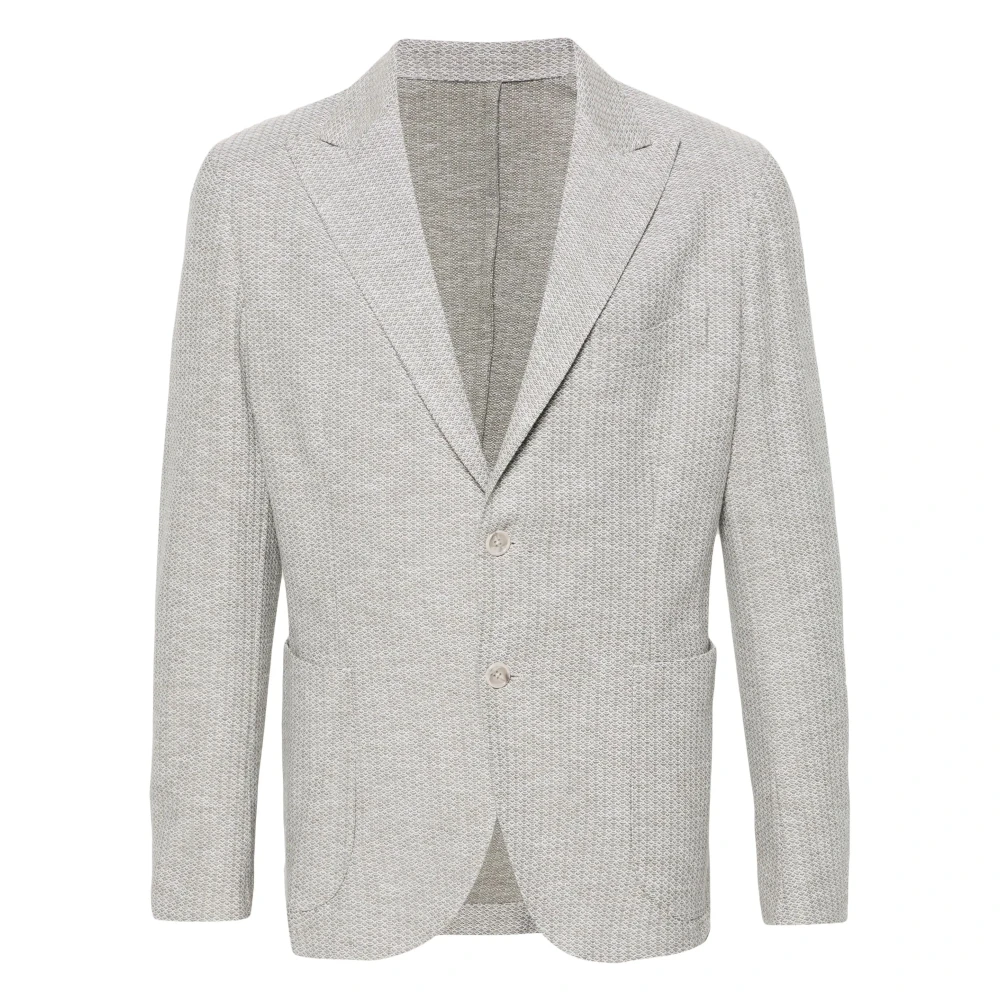 Barba - Jackets > Blazers - Gray - Barba - Modalova